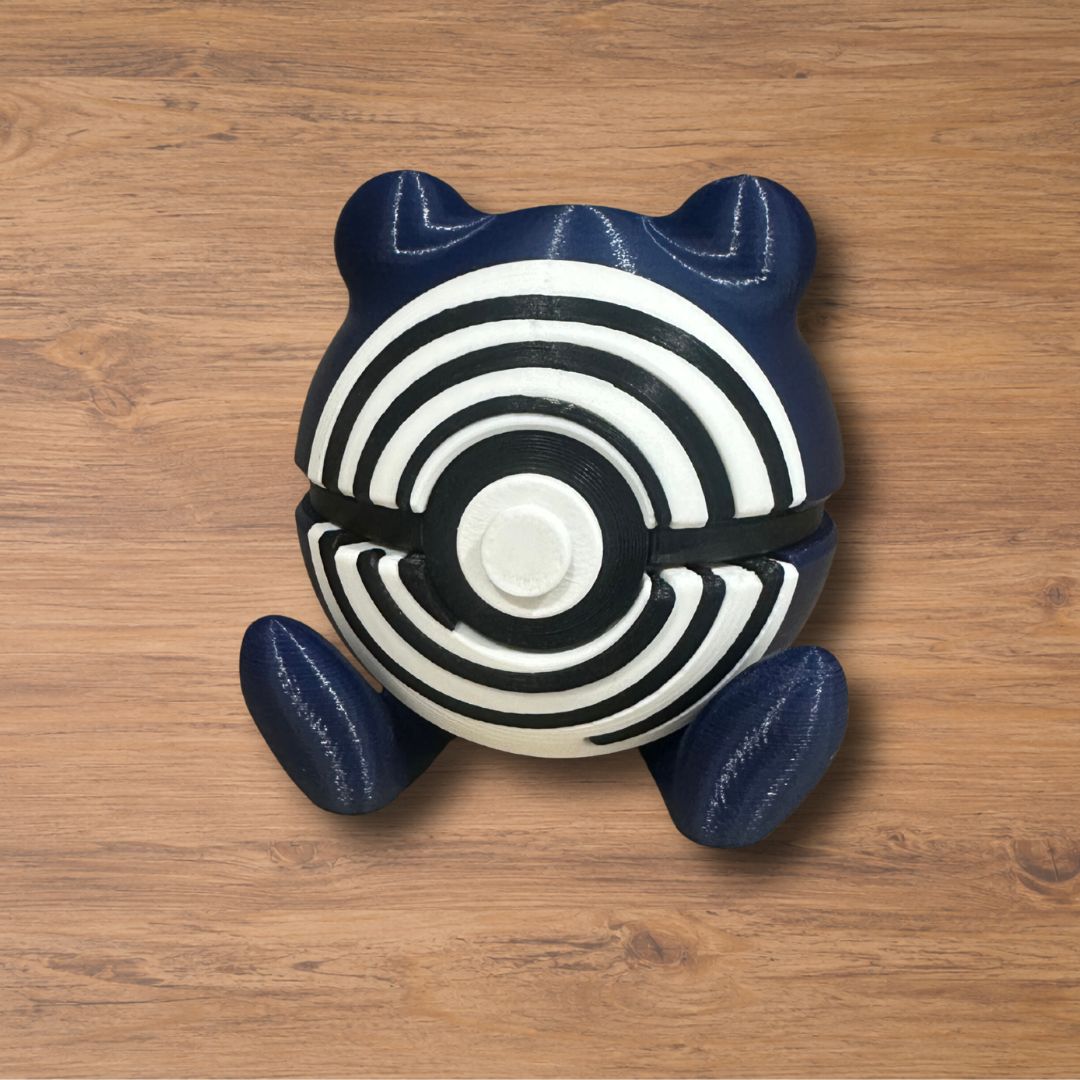 Poliwhirl Monster Ball (N3D)