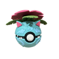 Venusaur Clone Monster Ball (N3D)