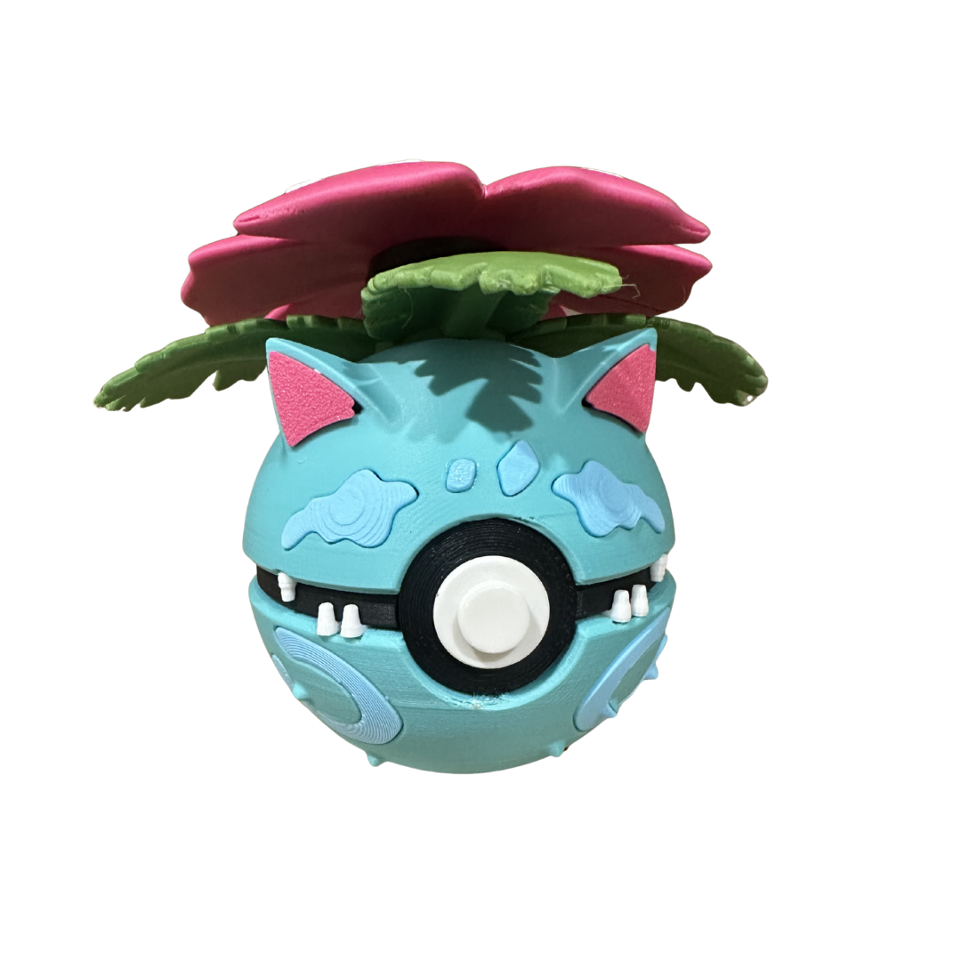 Venusaur Clone Monster Ball (N3D)