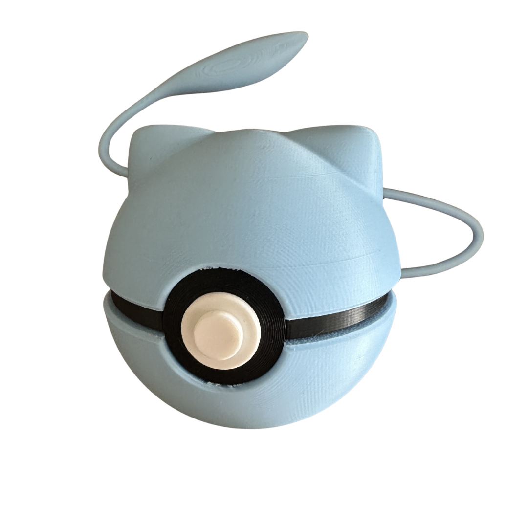 Shiny Mew Monster Ball (N3D)