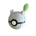 Shiny Mewtwo Monster Ball (N3D)