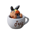 Tepig Sleeping Teacup