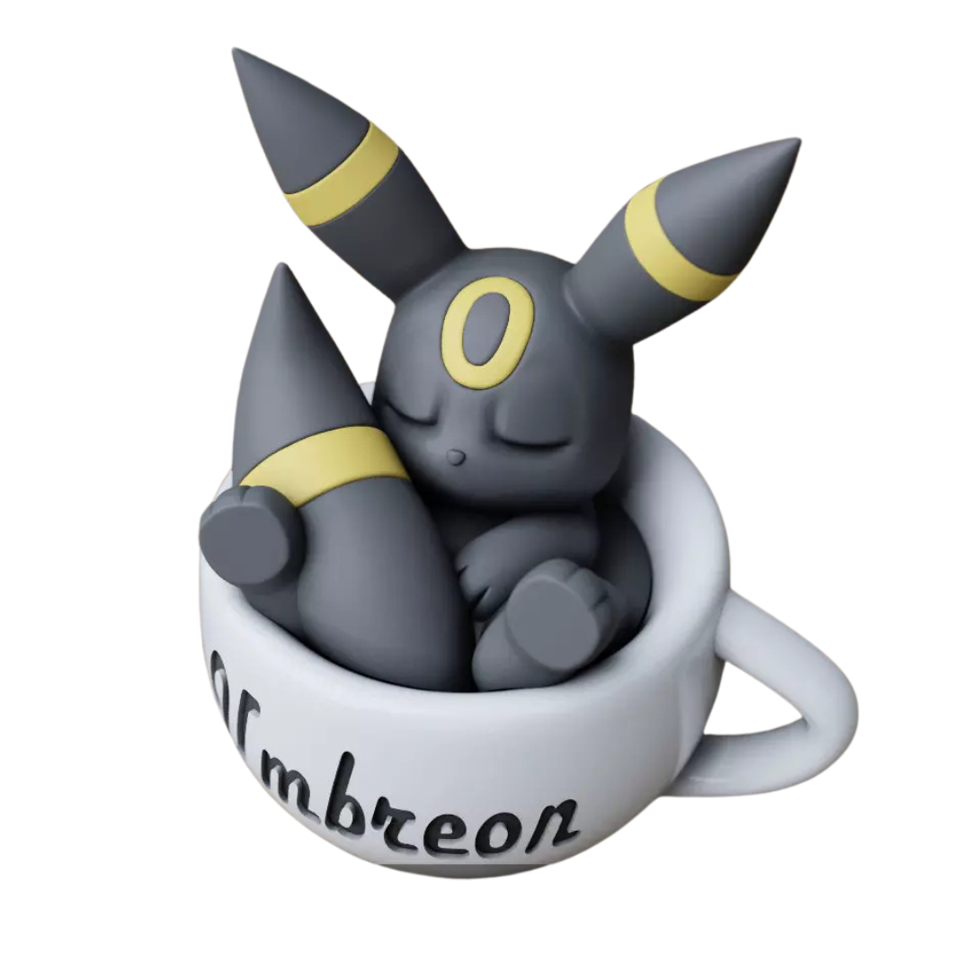 Umbreon Sleeping Teacup